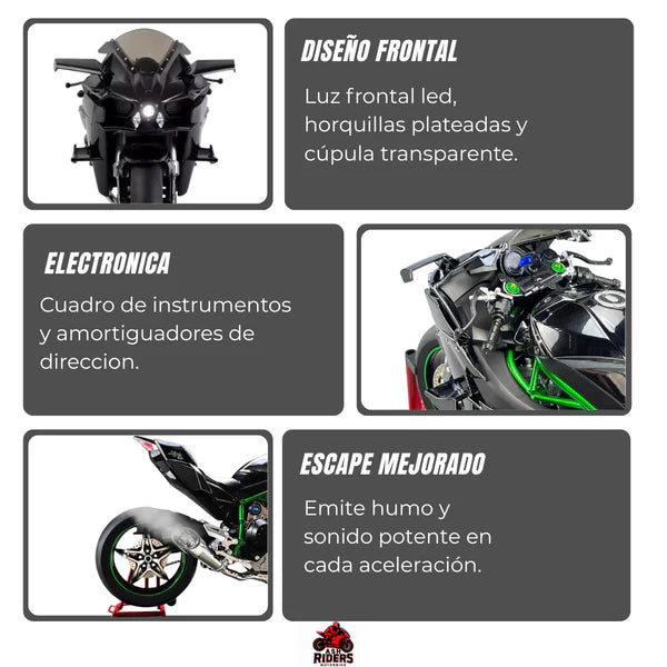 1:9 Kawasaki H2R Premium